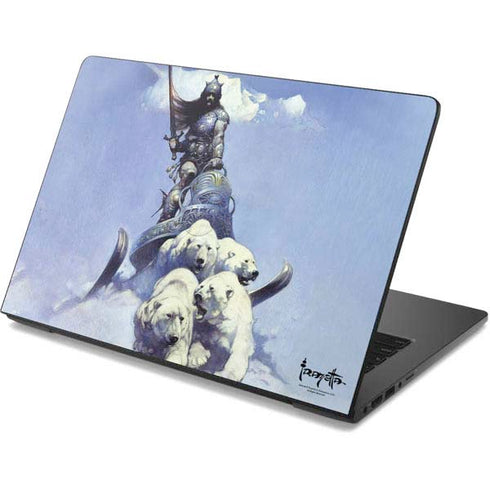Frazetta Sliver Warrior Dell Chromebook Skin